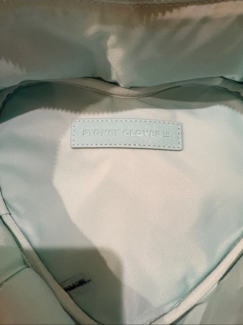 Stoney Clover Heart Open Top Pouch in Cotton Candy NWT